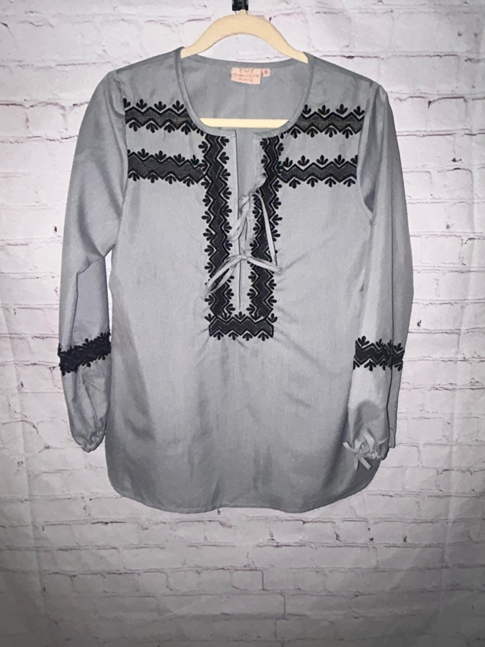 Rungolee cotton tunic blouse women’s size S